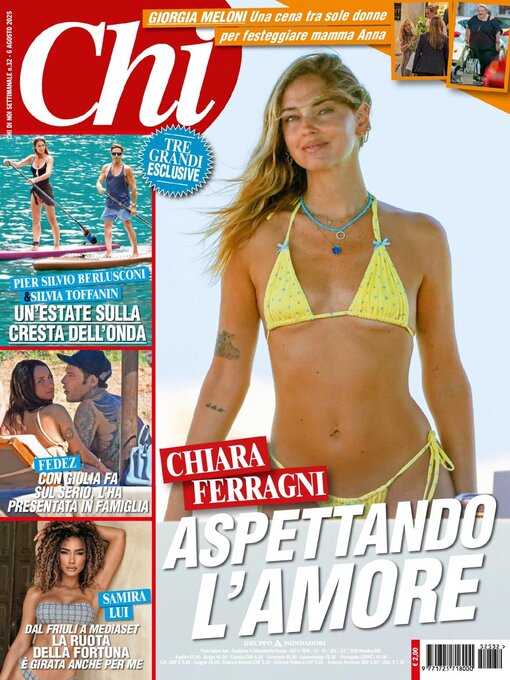 Title details for Chi by Mondadori Media S.p.A., S.L.L. - Available
